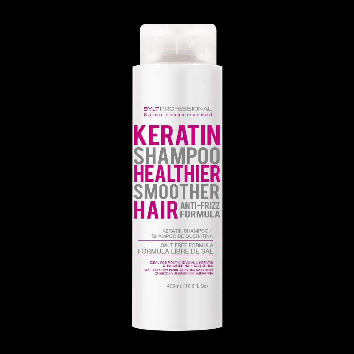 GENERICO - Shampoo con Keratina Post Alisado sin Sal SYLT Professional