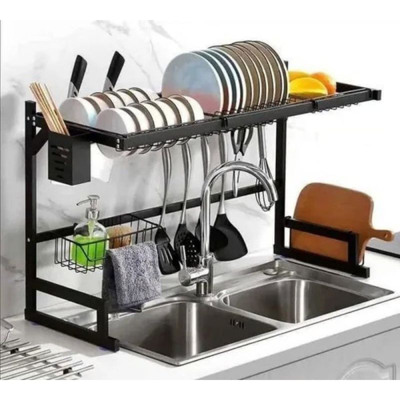 GENERICO - ESCURRIDOR Y ORGANIZADOR DE PLATOS DE 85 CM