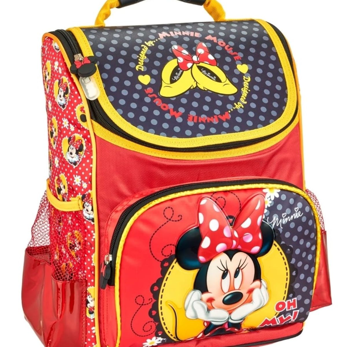 SCOOL - SET MOCHILA PICK SCOOL MAGIC MINNIE MOUSE ROJA