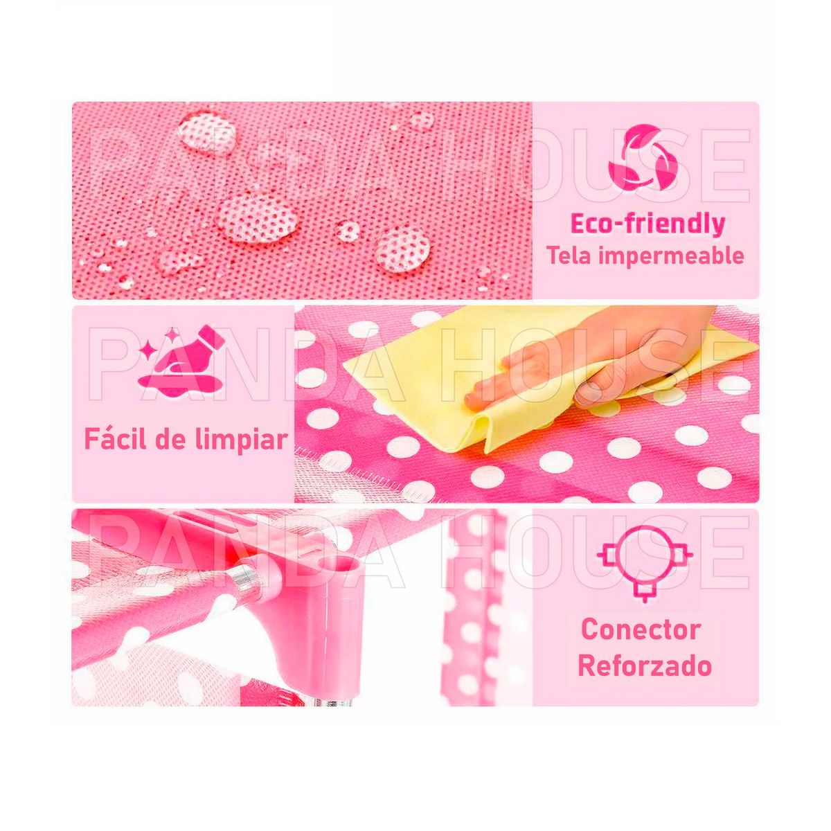 SM - ESTANTE DE ZAPATOS + ORGANIZADOR LIBRERO ROSADO