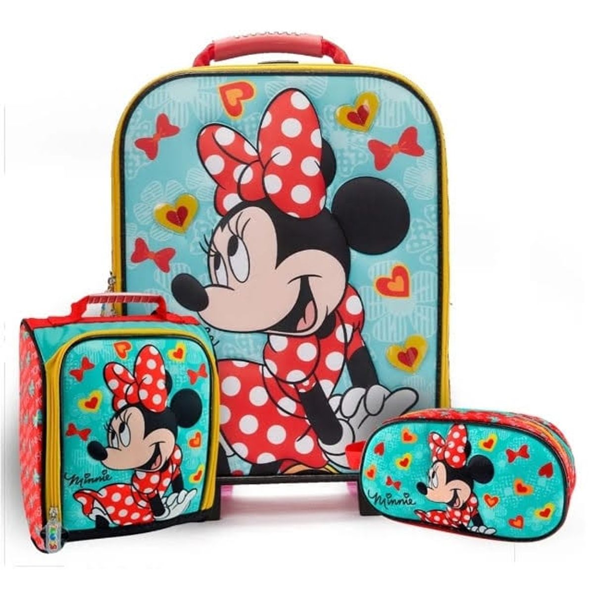 SCOOL - SCOOL MAGIC SET MALETA GDE 3D PILLOW MINNIE MOUSE