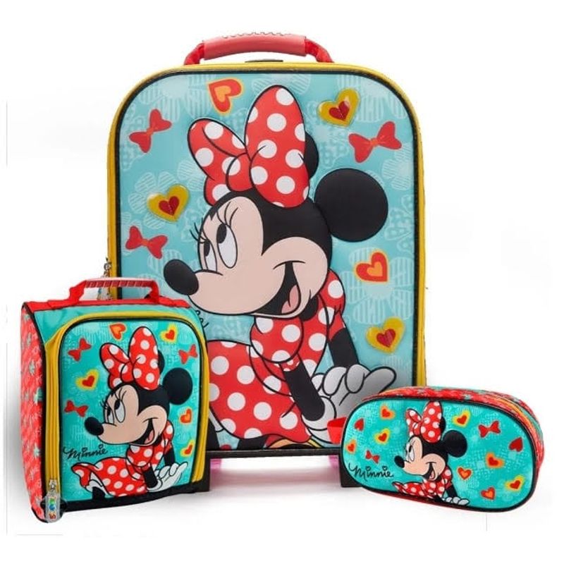 SCOOL - SCOOL MAGIC SET MALETA GDE 3D PILLOW MINNIE MOUSE