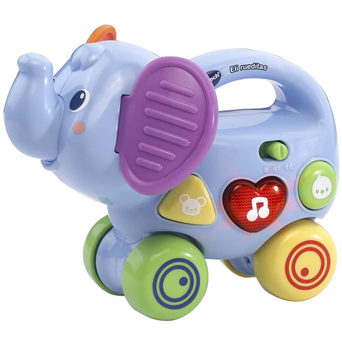 HUANGER - Juguete Móvil para Bebés Eli Elefante Rueditas