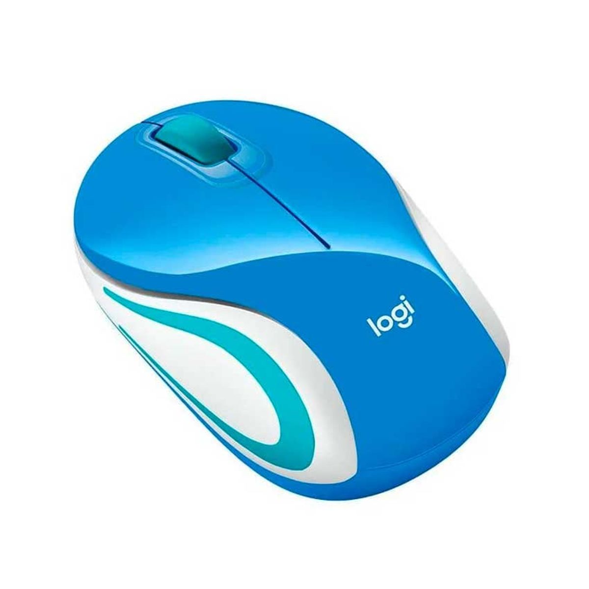 LOGITECH - Mouse LOGITECH M187 Inalambrico 1,000 DPI Azul