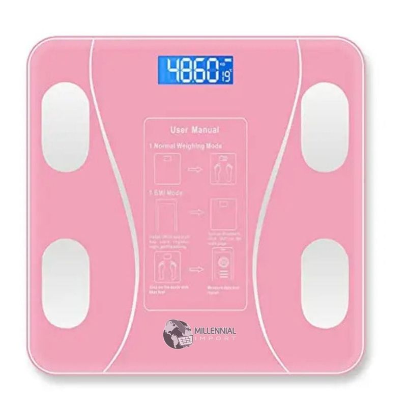 GENERICO - Balanza Smart sistema Bluetooth IMC grasa corporal