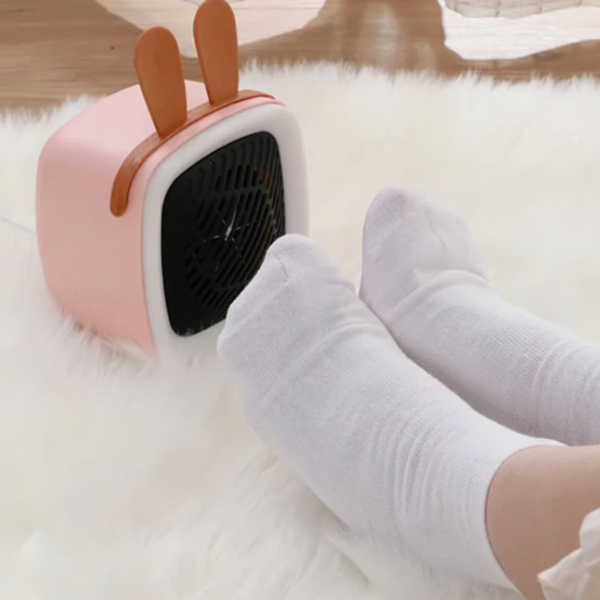 GENERICO - Mini Calentador Eléctrico para Escritorio - Color Universal