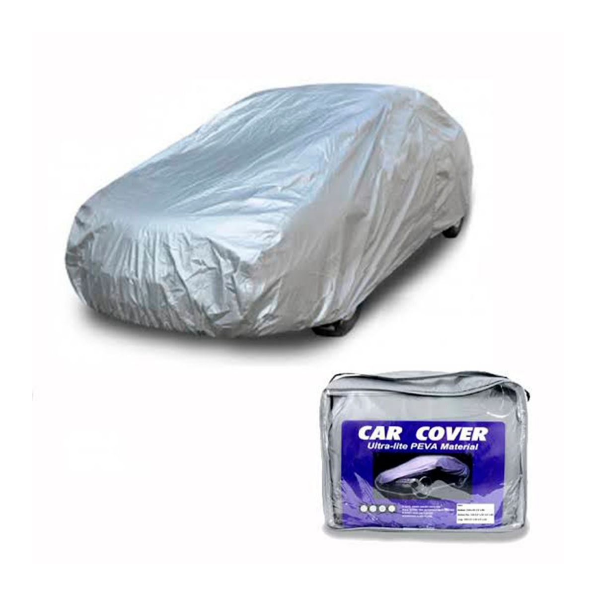 GENERICO - Cobertor De Lluvia Protector Funda para auto Impermeable XL