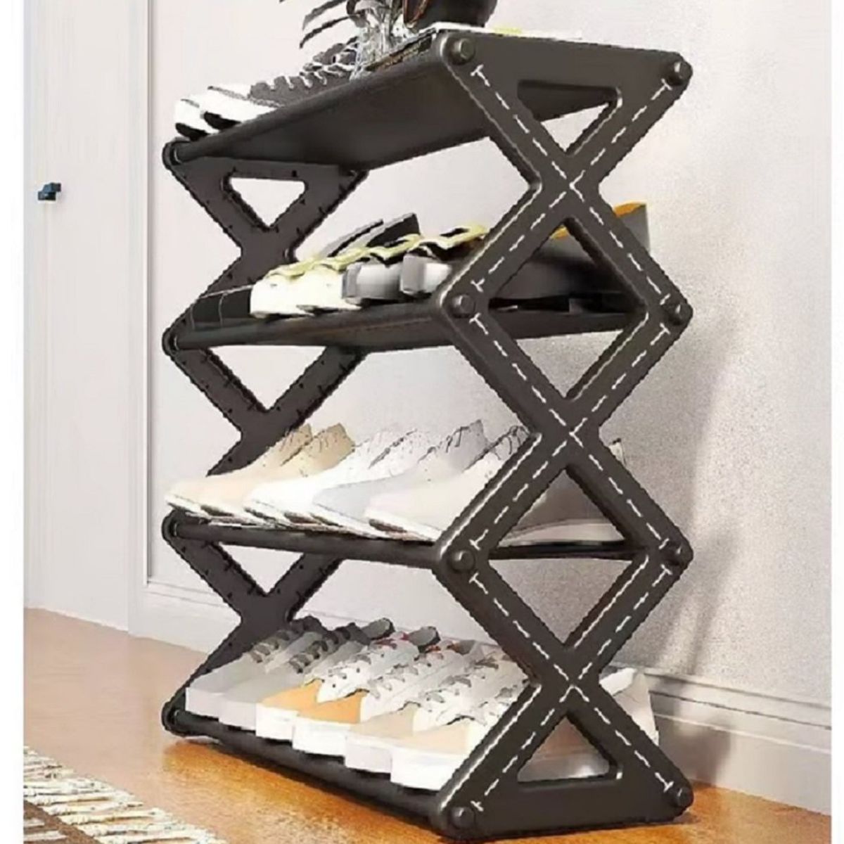 GENERICO - ZAPATERA DE 4 NIVELES EN FORMA DE X