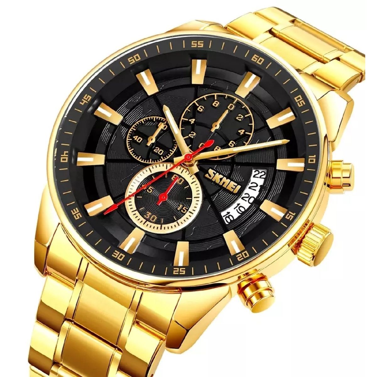 SKMEI - Skmei - Reloj Analógico 9285GDBK para Hombre