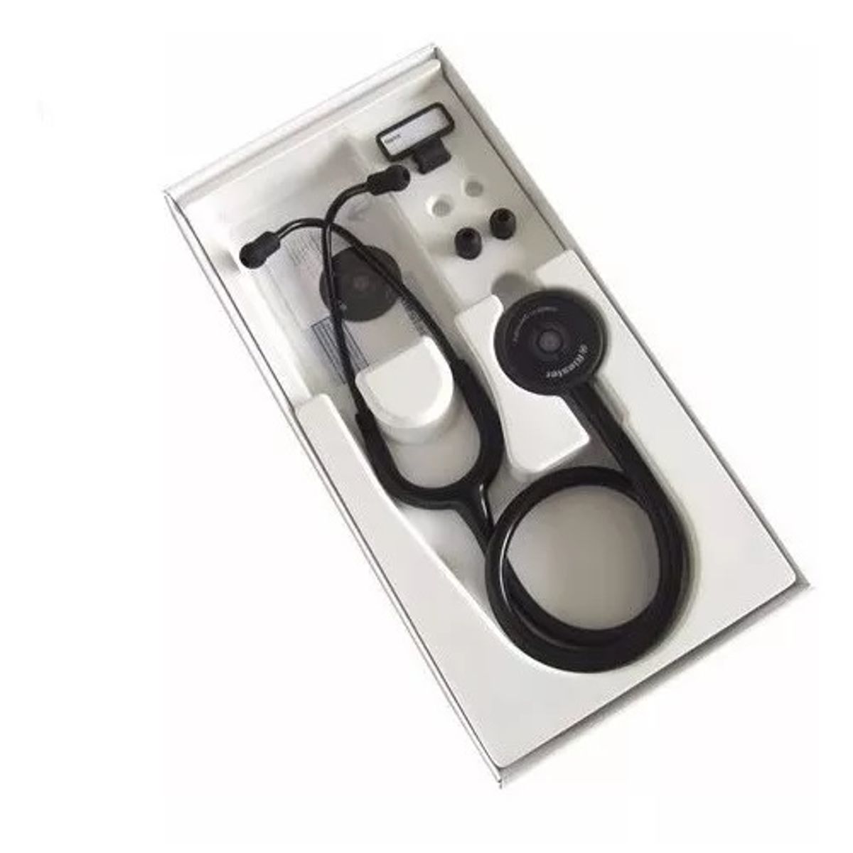 RIESTER - Estetoscopio Duplex Aluminio Black Edition Riester + ESTUCHE