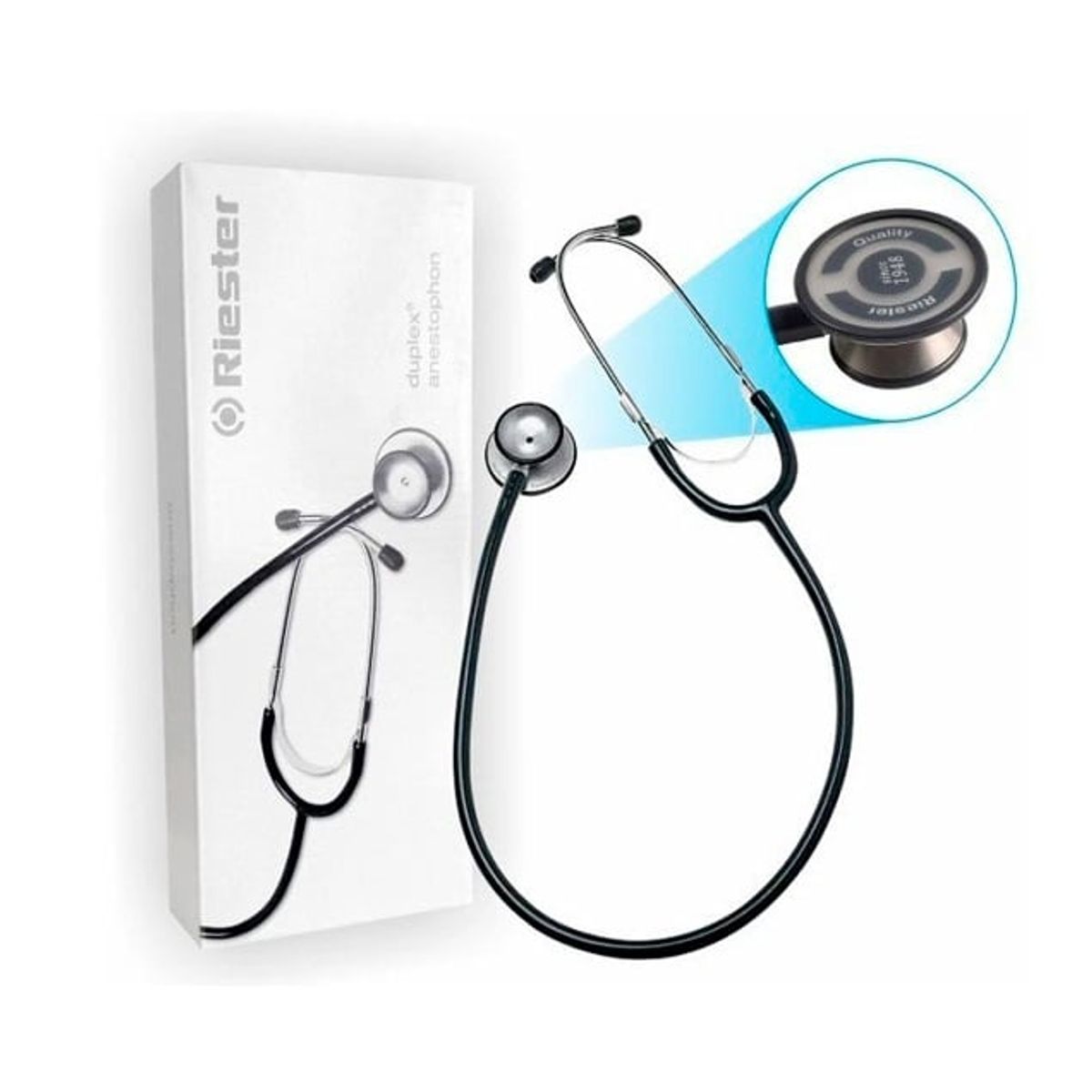 RIESTER - ESTETOSCOPIO RIESTER ANESTOPHON  + TERMOMETRO