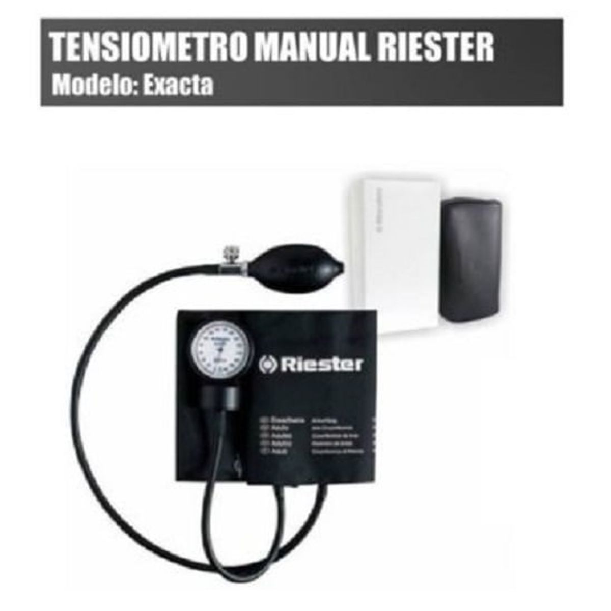 RIESTER - TENSIOMETRO MANUAL RIESTER - NEGRO