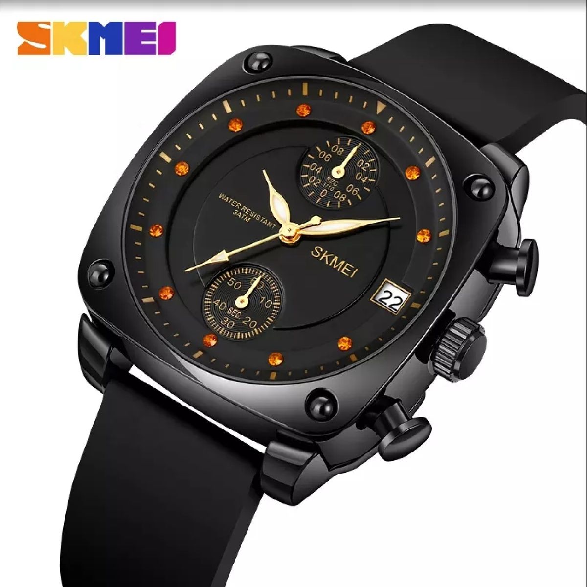 SKMEI - Skmei - Reloj Analógico 1903BK para Hombre