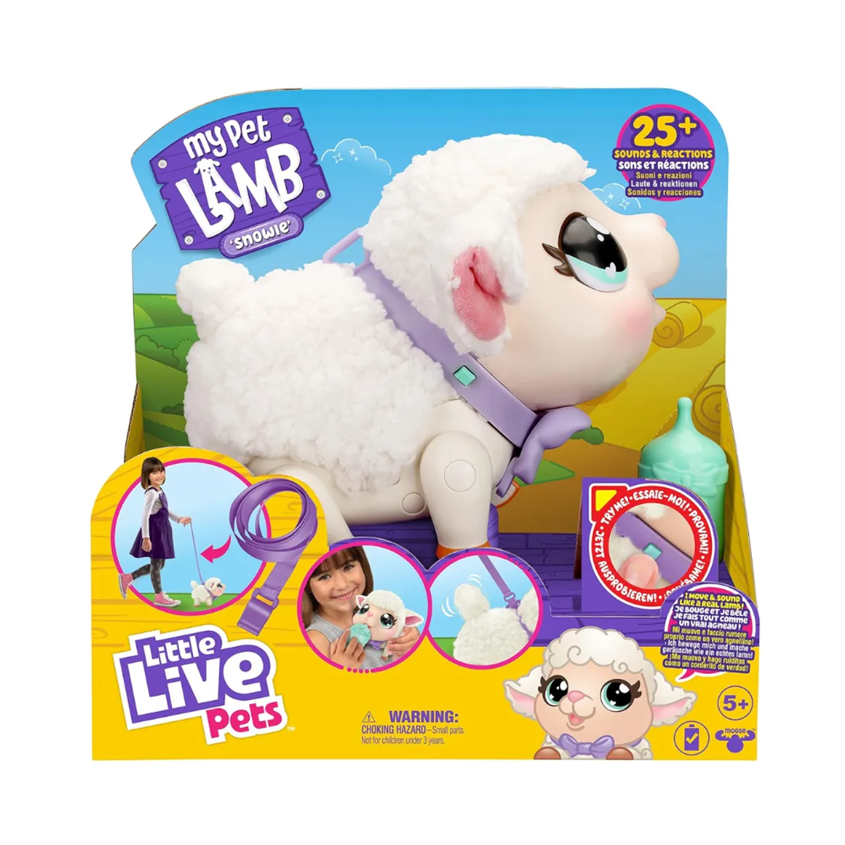 LITTLE LIVE PETS - Little Live Pets Cordero interactivo con Sonido
