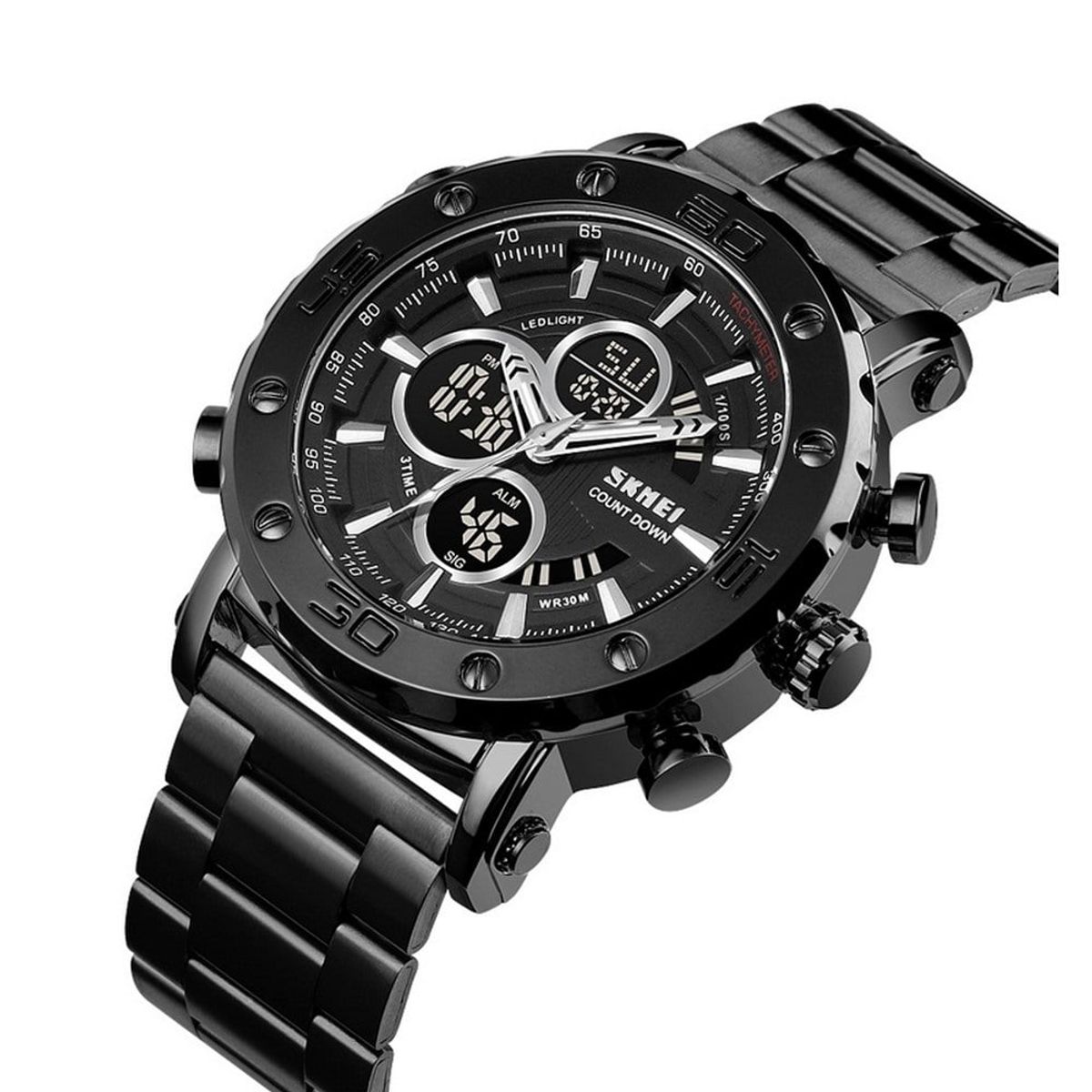 SKMEI - Skmei - Reloj Análogo-Digital 1636BKBK para Hombre