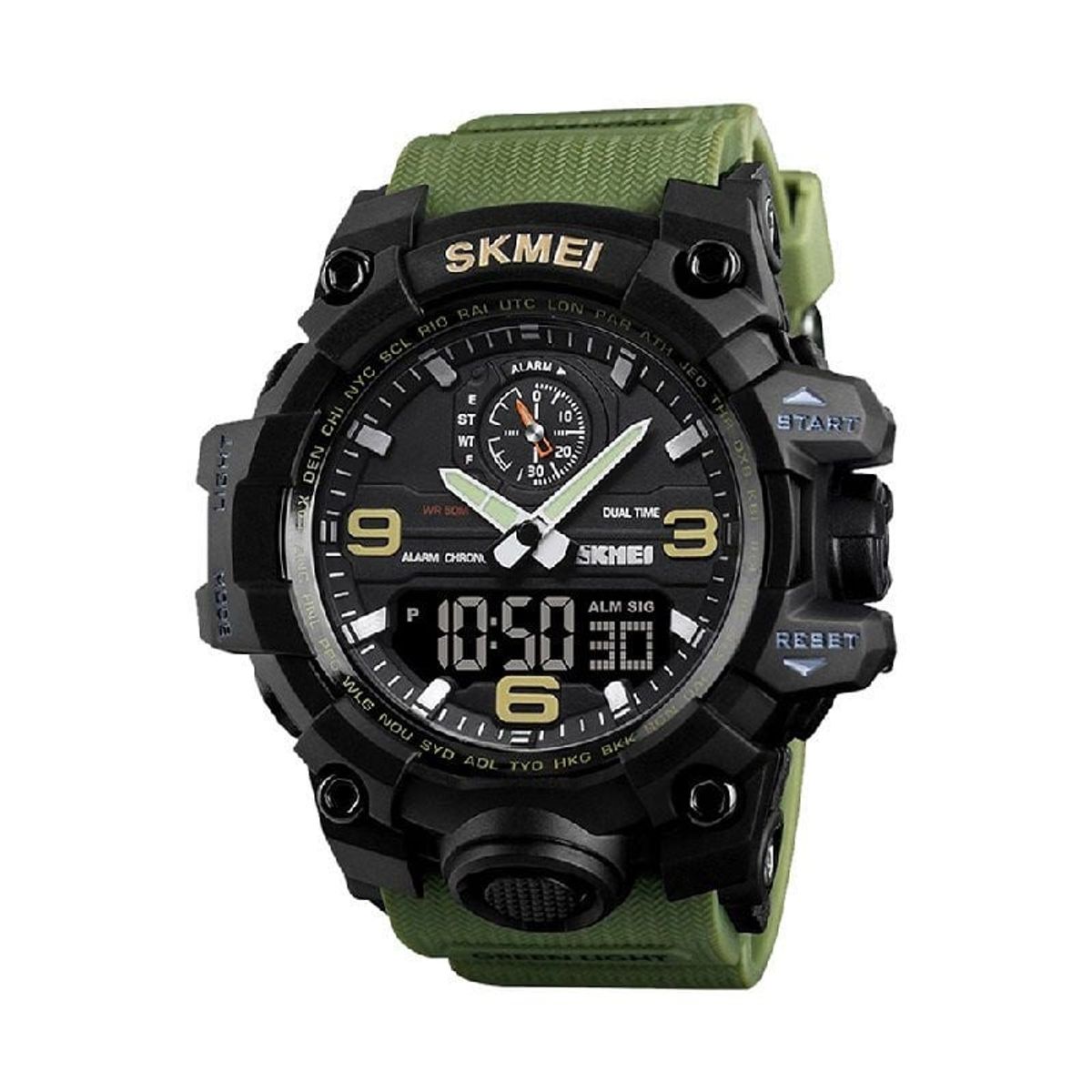 SKMEI - Skmei - Reloj 1586AG Analógico y Digital para Hombre