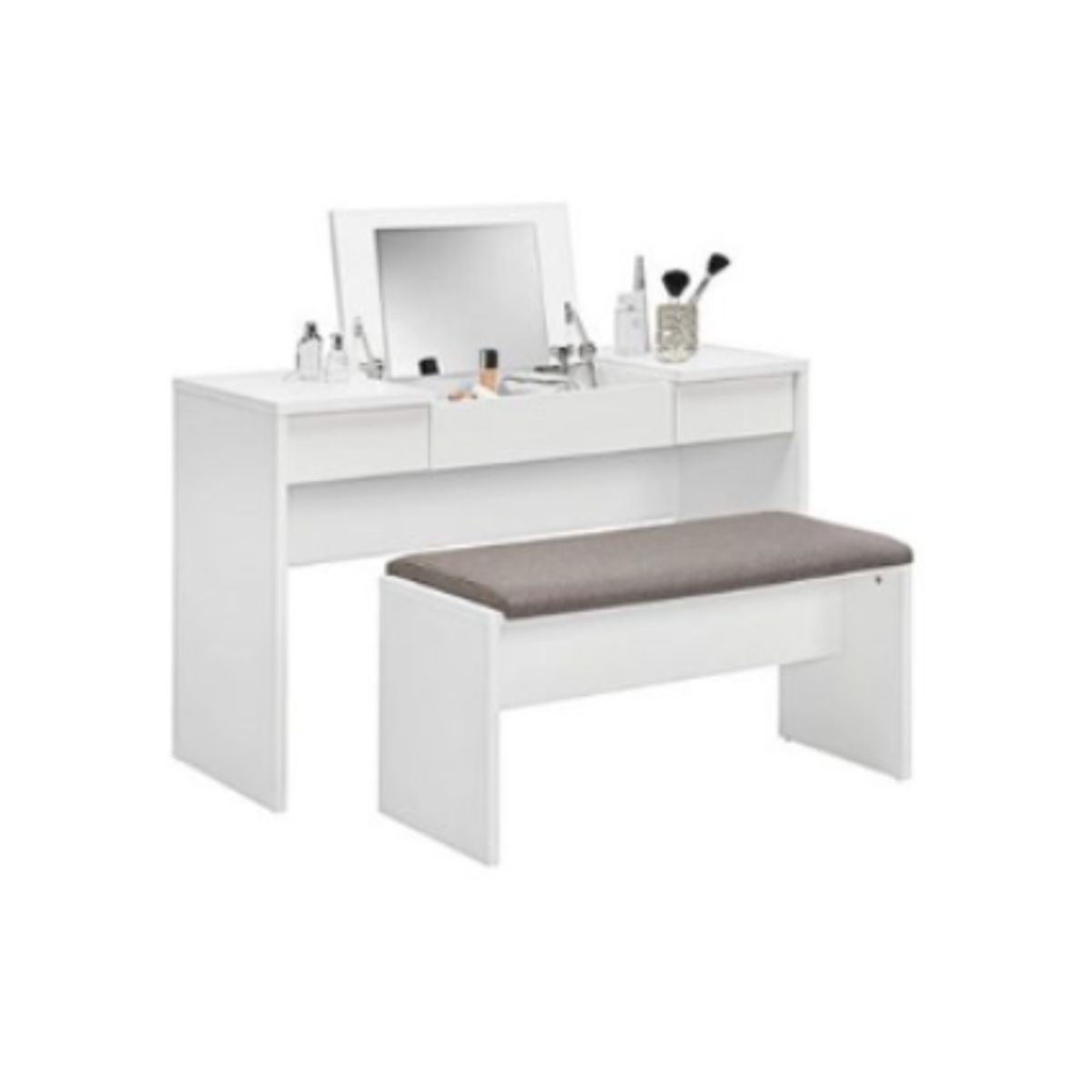 NACION MUEBLES - Tocador Lucia Blanco NM