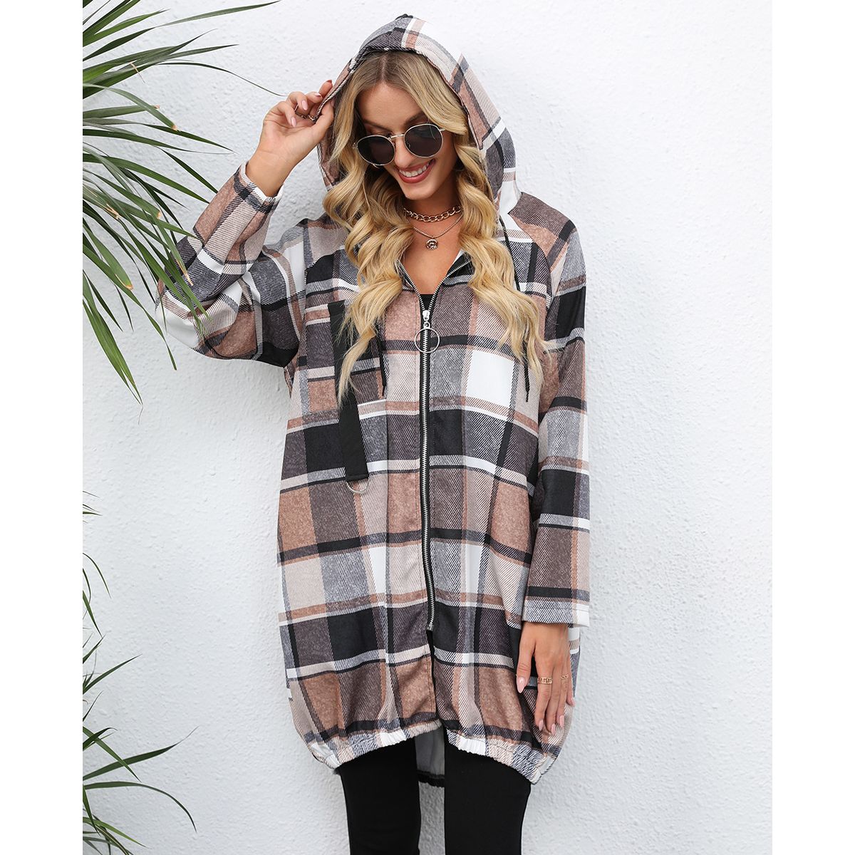 BLWOENS - Chaqueta de mujer 109801-Marrón