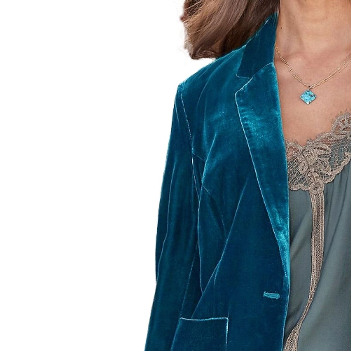 BLWOENS - Chaqueta de para mujeres MC643-Verde