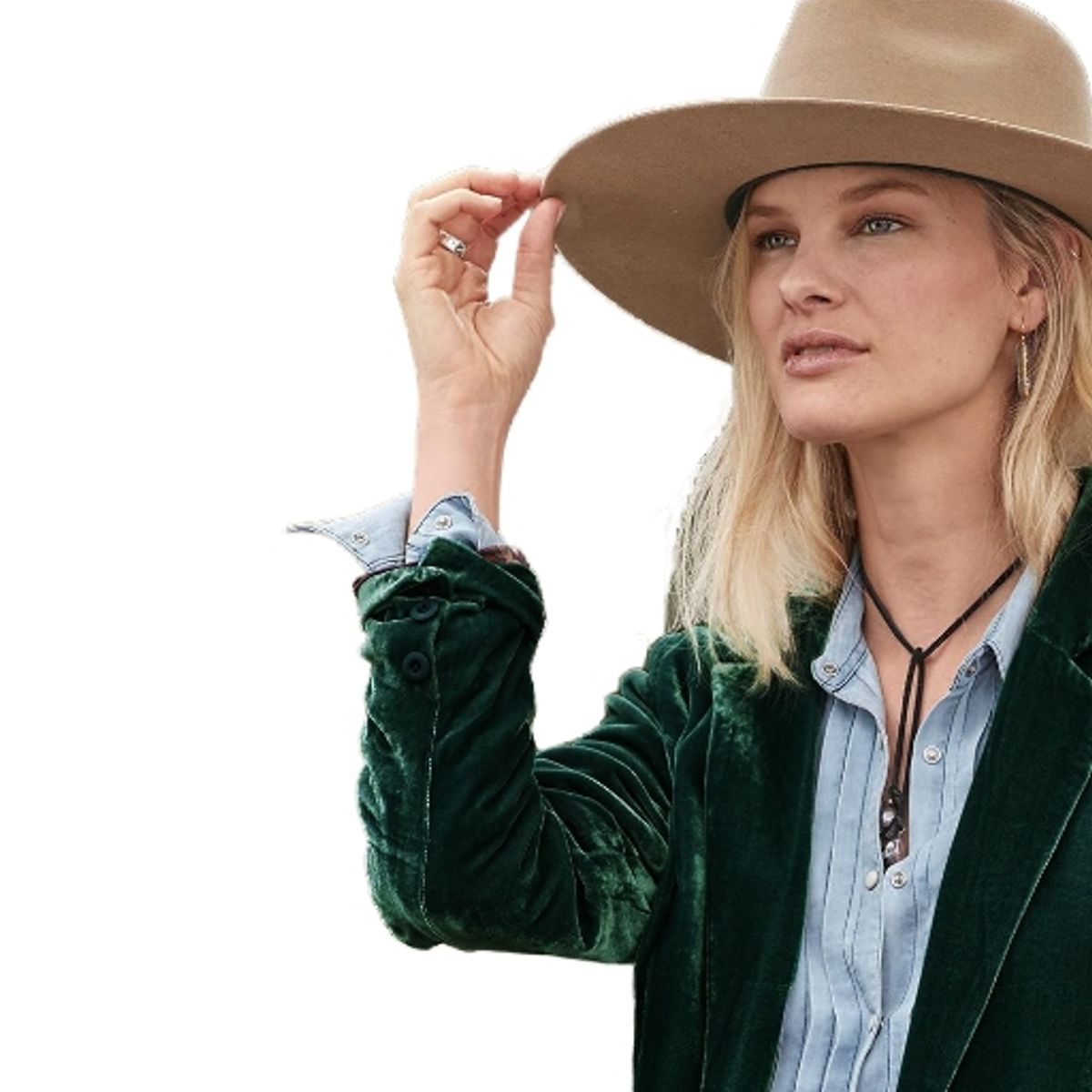 BLWOENS - Chaqueta de para mujeres MC643-Verde