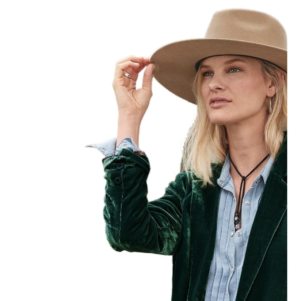 BLWOENS - Chaqueta de para mujeres MC643-Verde