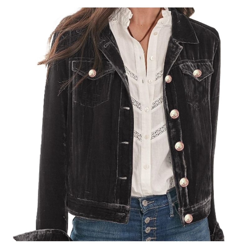 BLWOENS - Chaqueta de para mujeres MC644-Negro