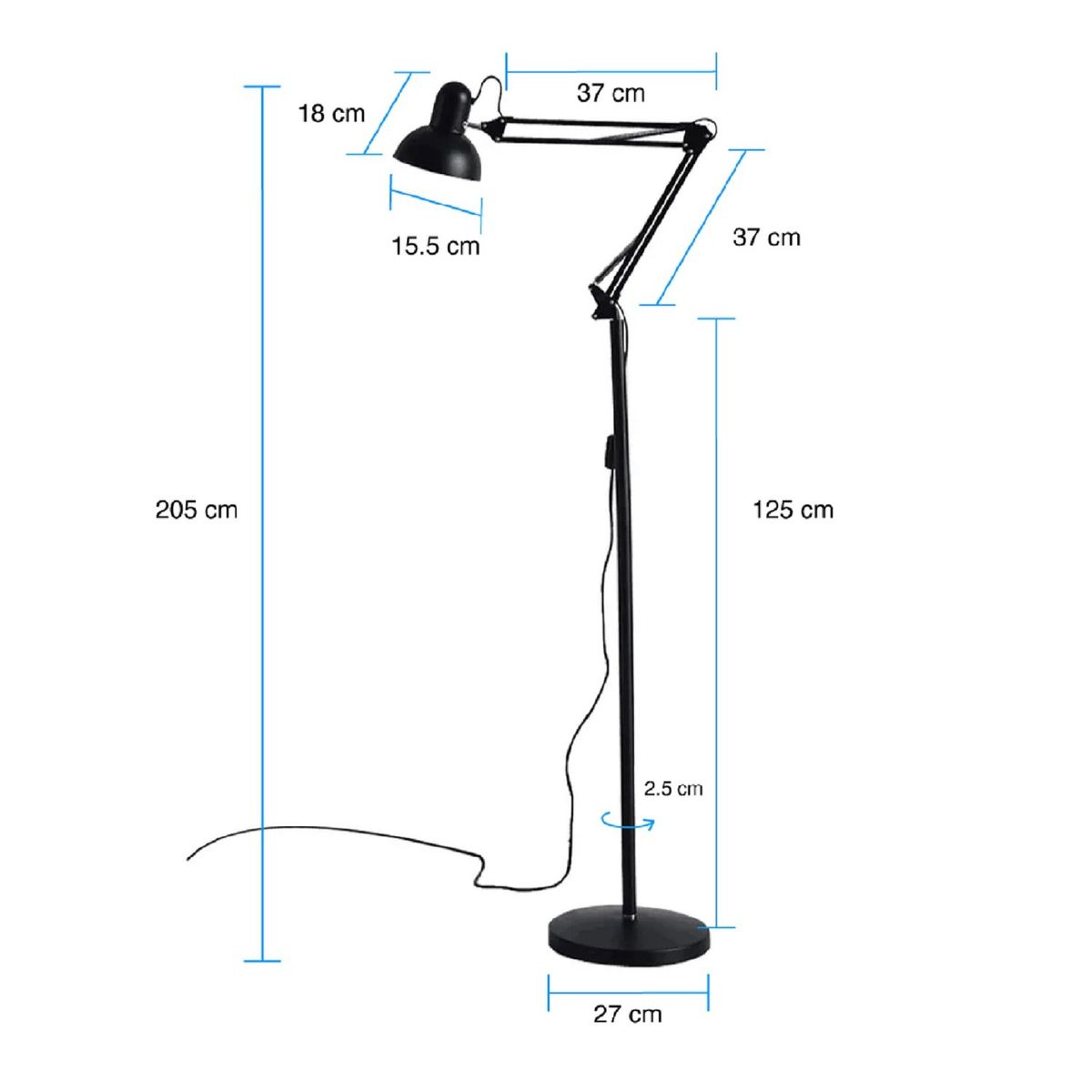 FIRST CARE - Lámpara Pro De Pie De Tatuaje