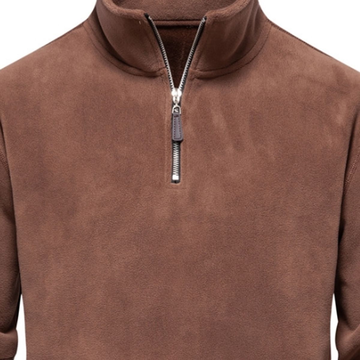 BLWOENS - Camisa Manga Larga Hombre HD08-Marrón