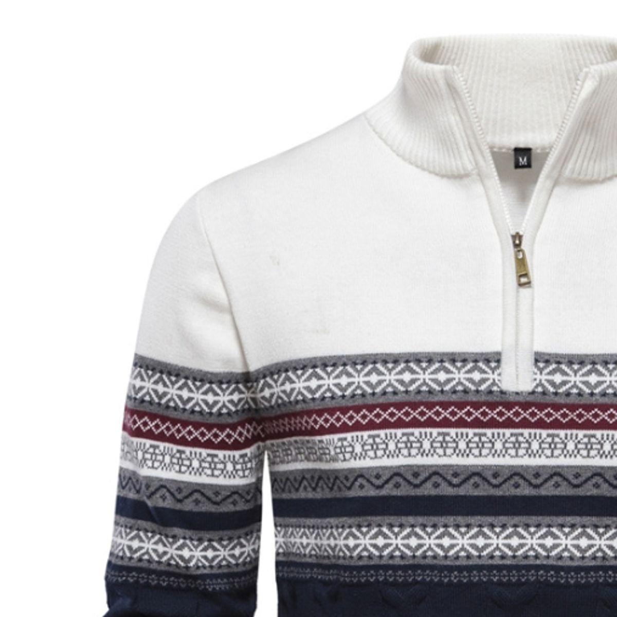 BLWOENS - Camisa Manga Larga Hombre M316-Blanco