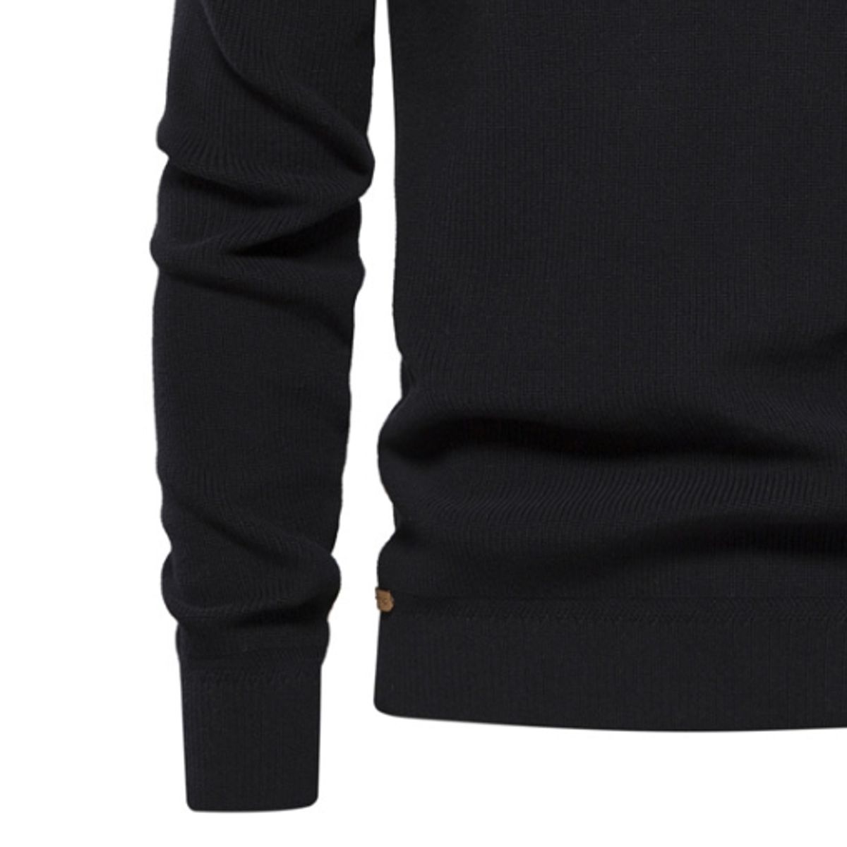 BLWOENS - Camisa Manga Larga Hombre Y832-Negro