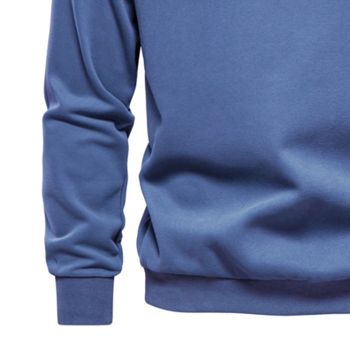 BLWOENS - Camisa Manga Larga Hombre HD05-Azul