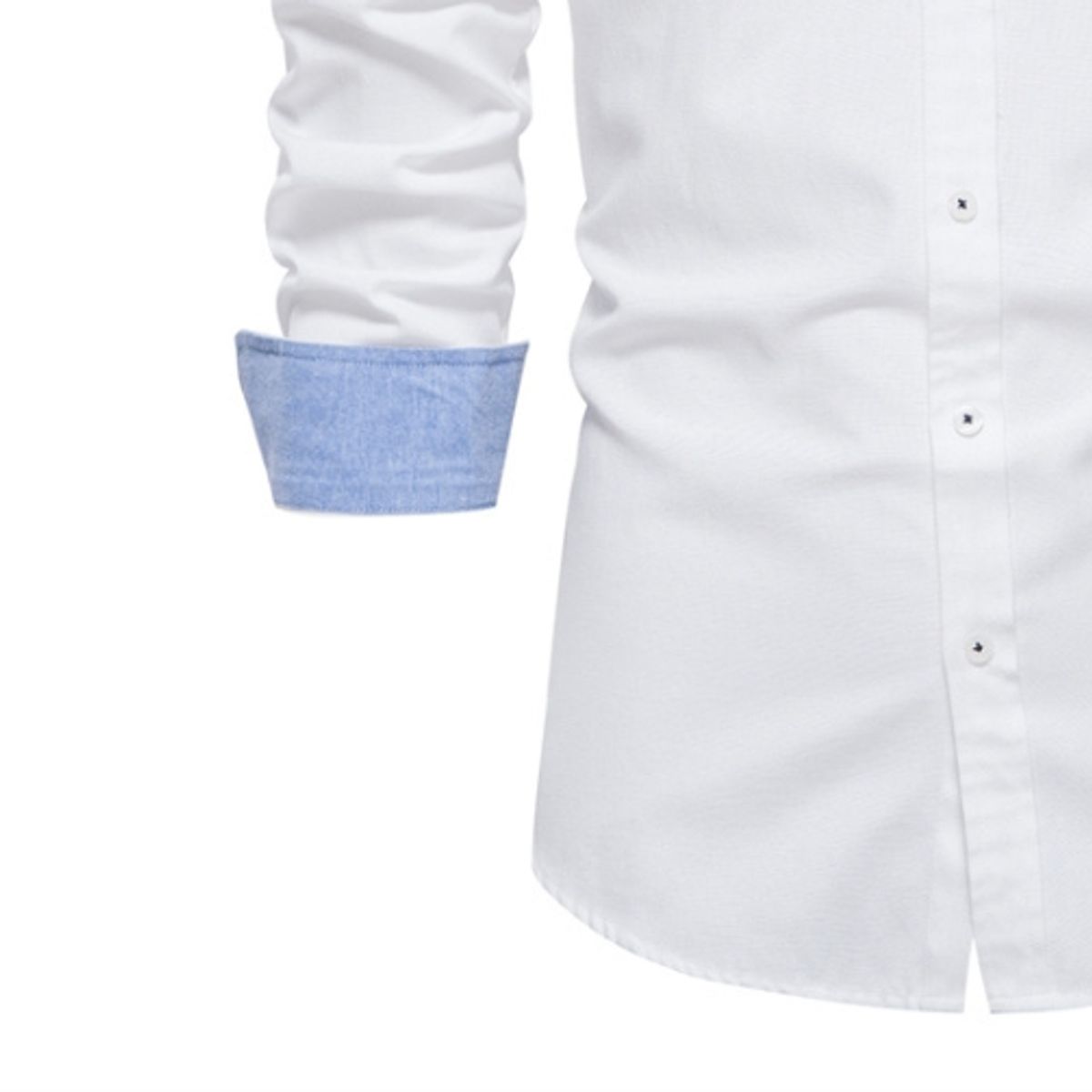 BLWOENS - Camisa Manga Larga Hombre SH700-Blanco