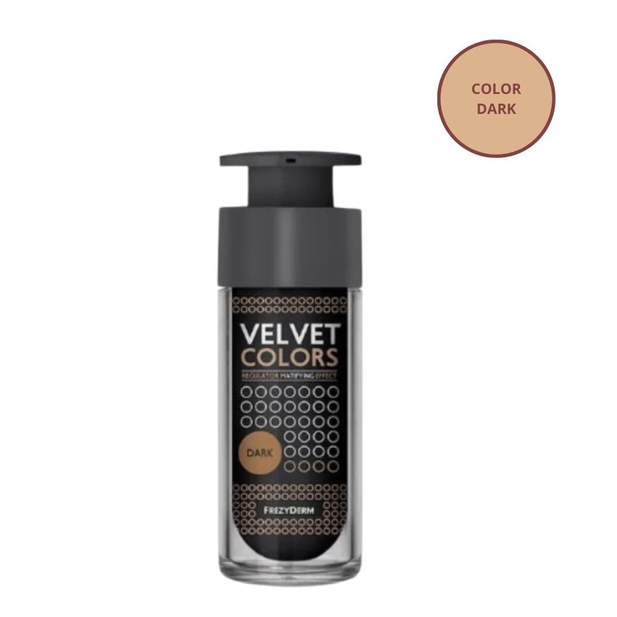 FREZYDERM - Frezyderm Velvet Colors Dark Maquillaje Alta Cobertura - 30ml