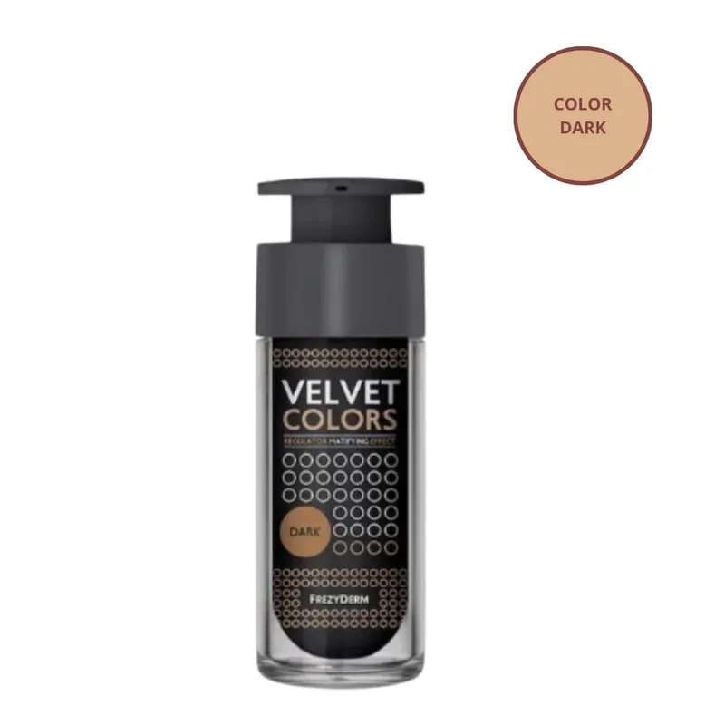 FREZYDERM - Frezyderm Velvet Colors Dark Maquillaje Alta Cobertura - 30ml