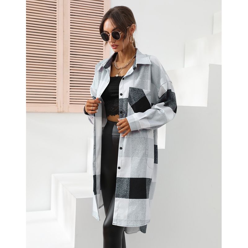 BLWOENS - Chaqueta de mujer 109671-Gris