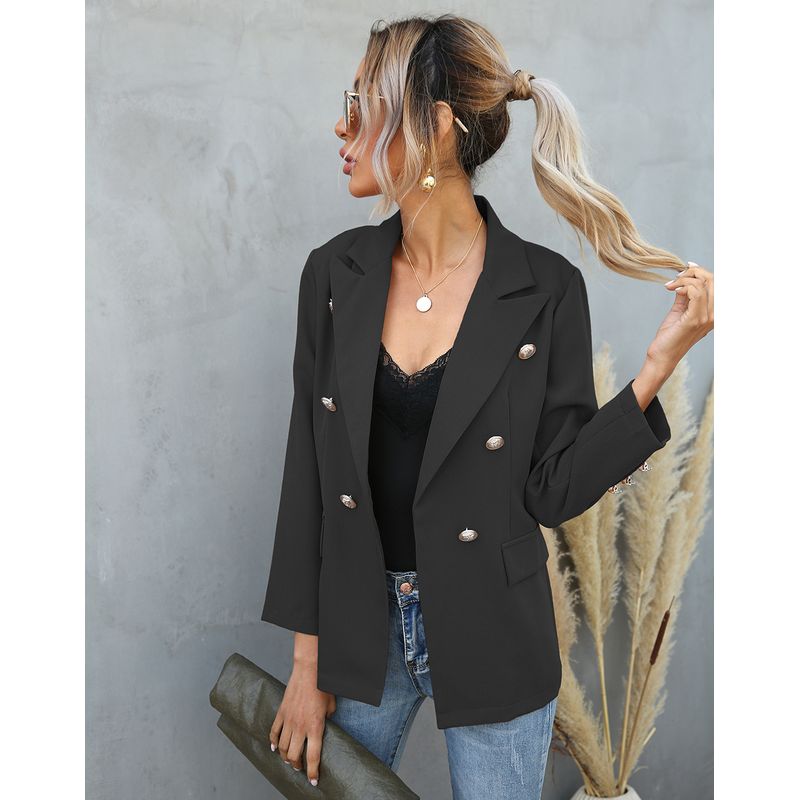 BLWOENS - Chaqueta de mujer 109996-Negro
