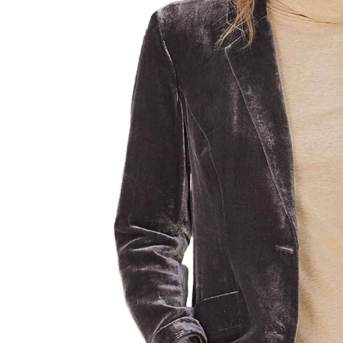 BLWOENS - Chaqueta de para mujeres MC646-Gris