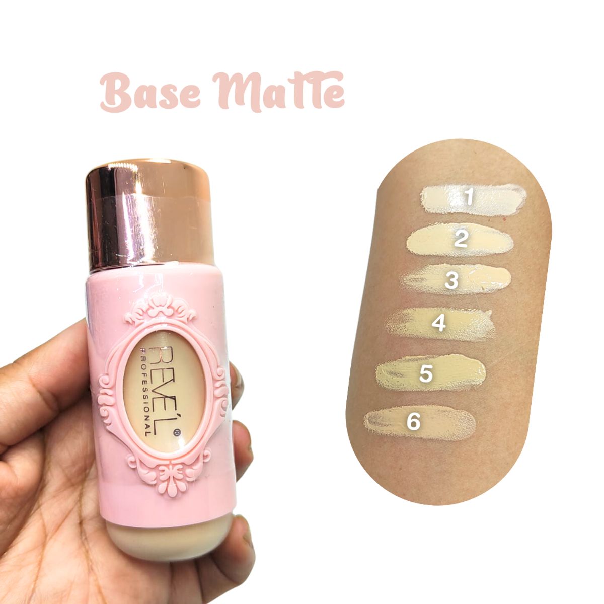 GENERICO - Base Matte Revel Tono 4 IVORY