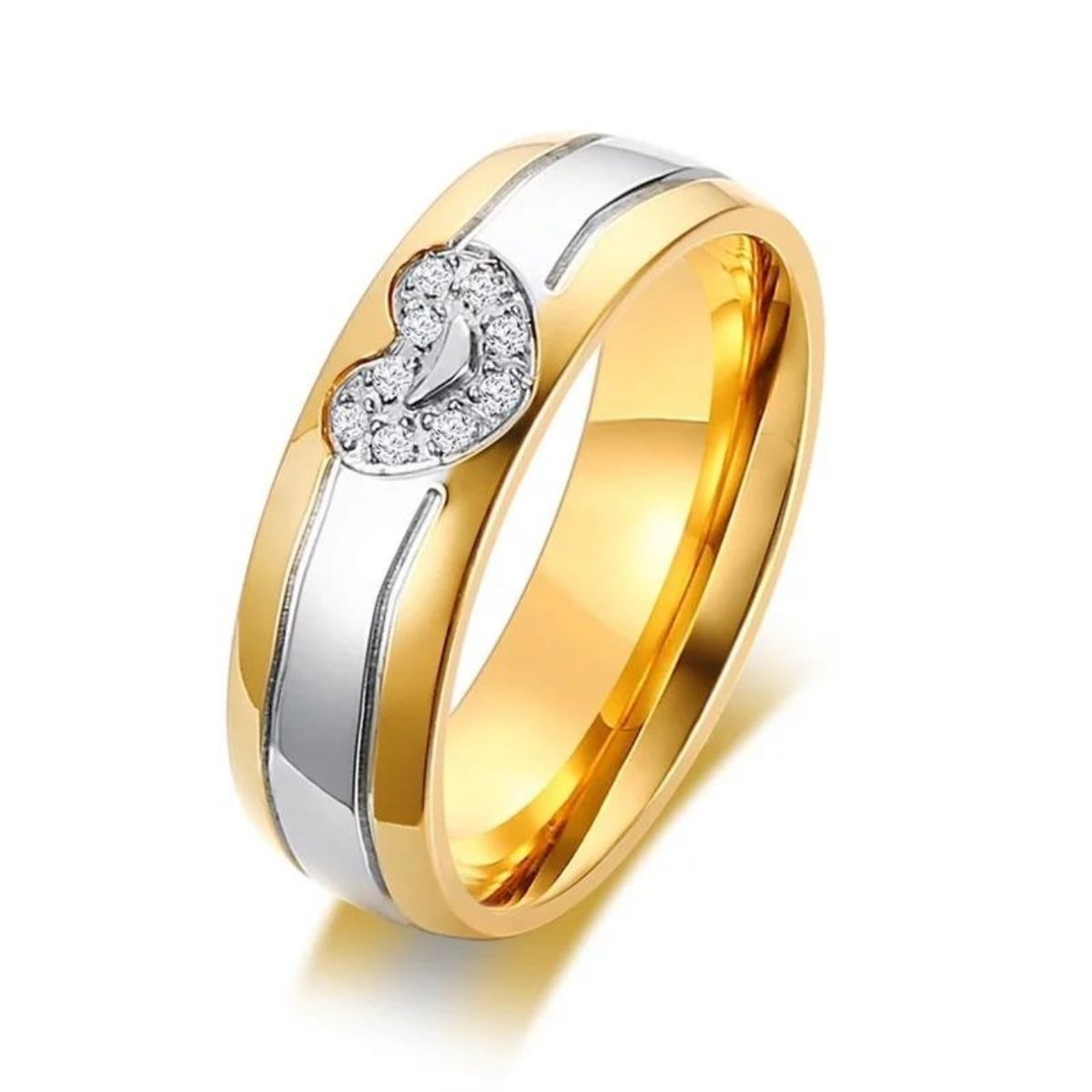 LUCYANA JOYAS Y ACCESORIOS - Aros Alianzas Matrimonio Parejas MUJER Corazón - Joyas Lucyana