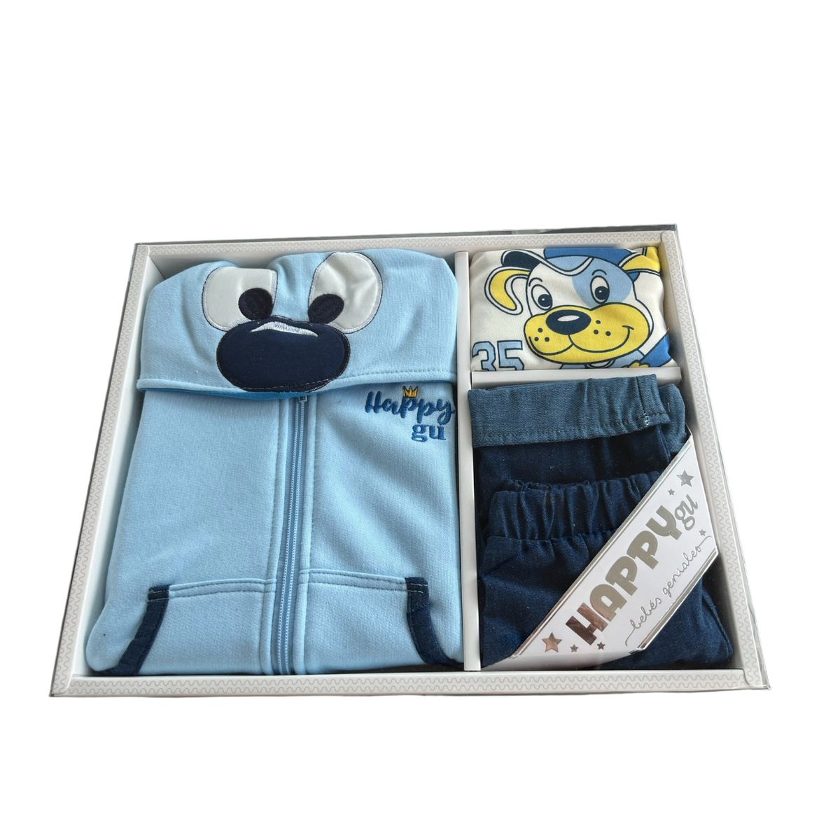 GENERICO - CONJUNTO CHALECO PARA BEBE - NIÑANIÑO