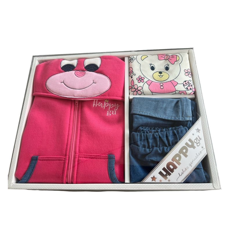 GENERICO - CONJUNTO CHALECO PARA BEBE - NIÑANIÑO