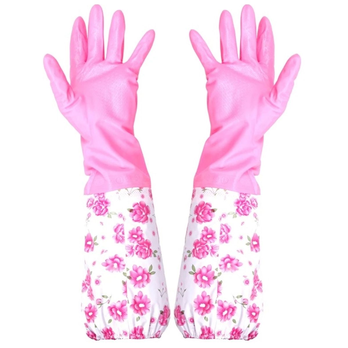 GENERICO - Guantes Multiusos de Silicona Antideslizantes para Cocina Rosado