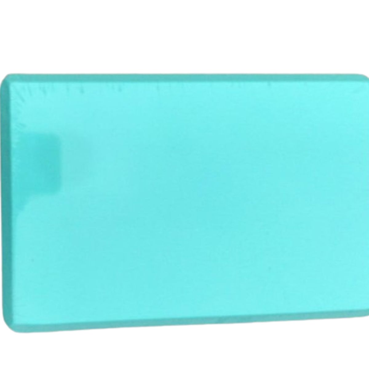 GENERICO - Bloque  ladrillo de yoga espuma-turquesa