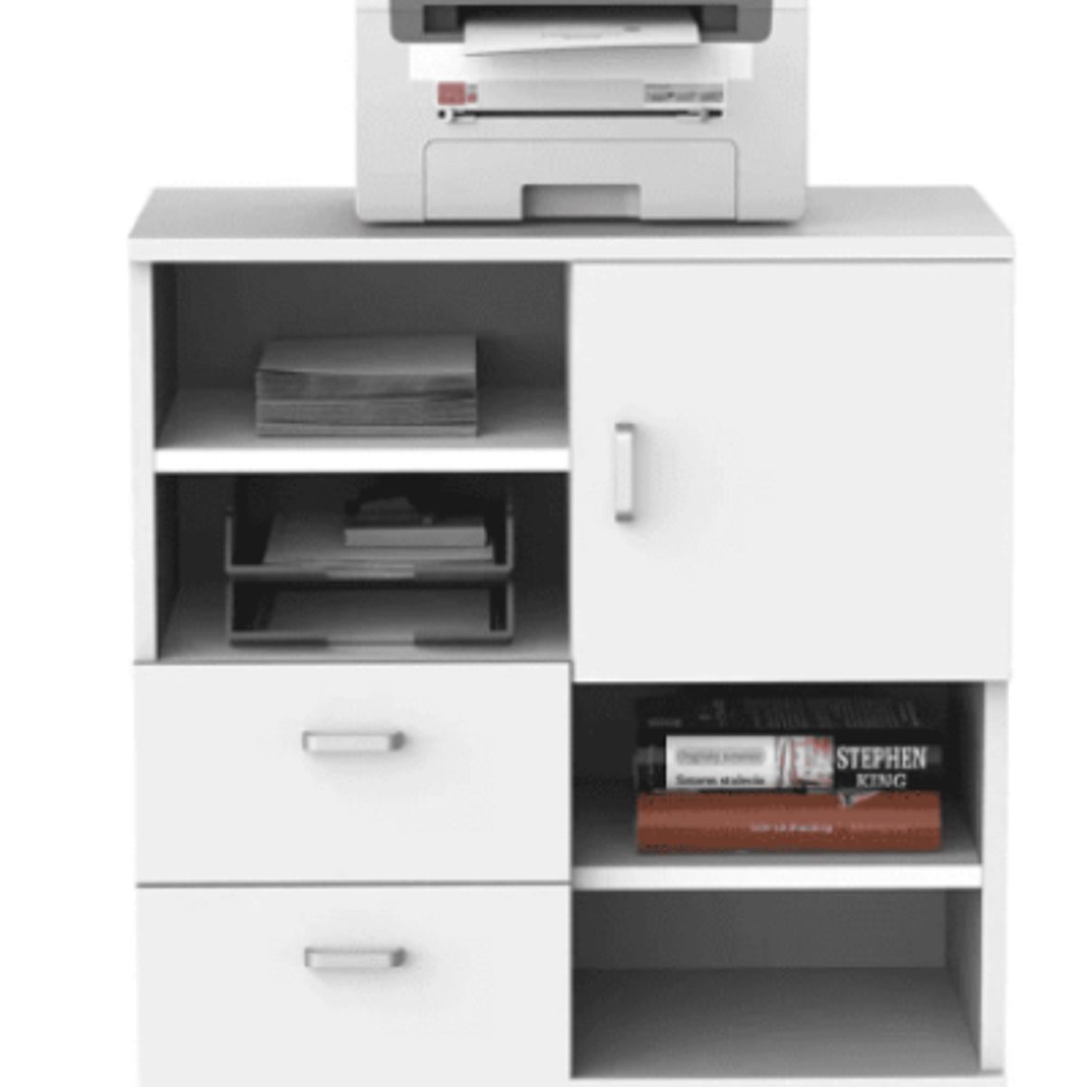 NACION MUEBLES - Archivador para oficina X Blanco NM