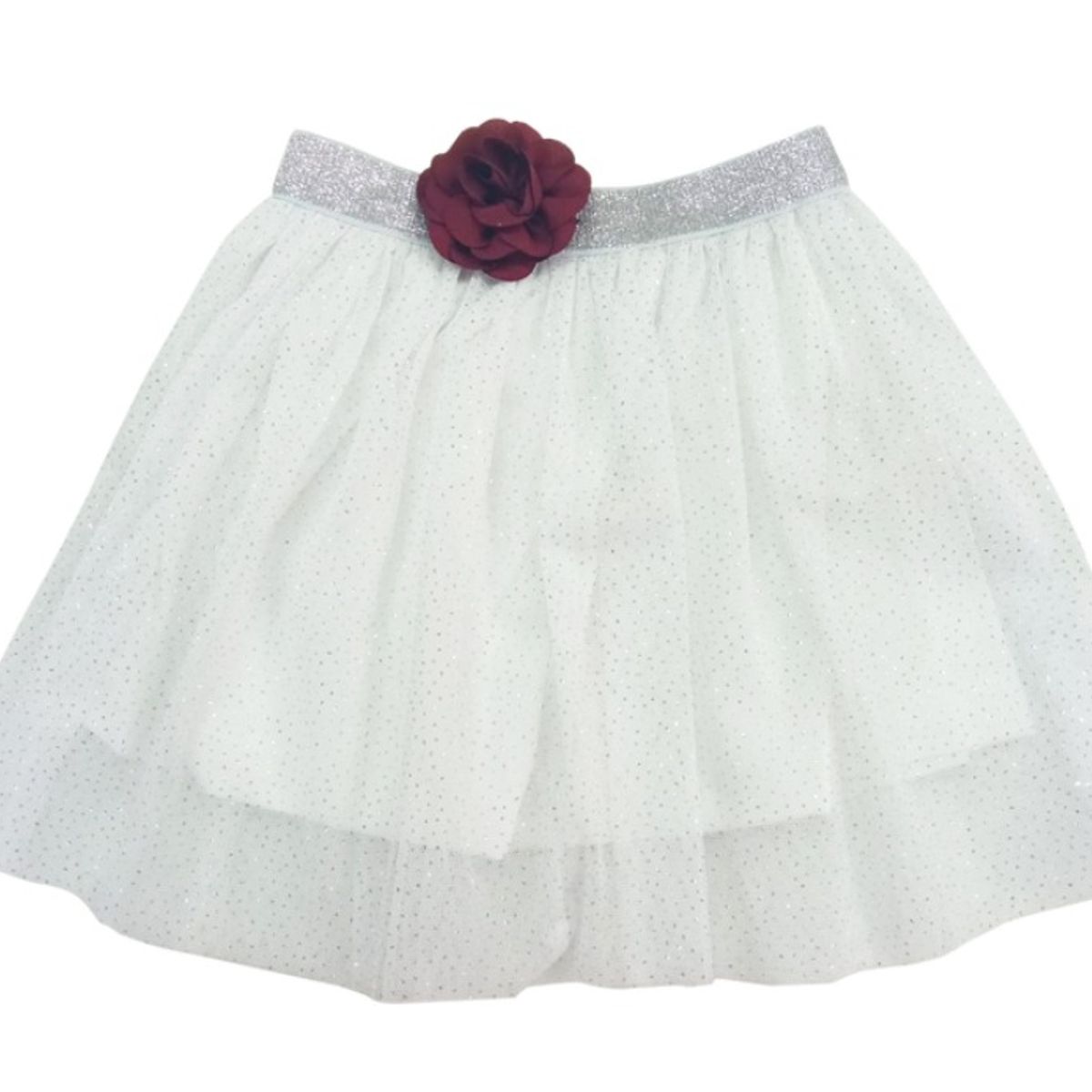 GENERICO - Falda Para Niña Con Cintura Escarchada