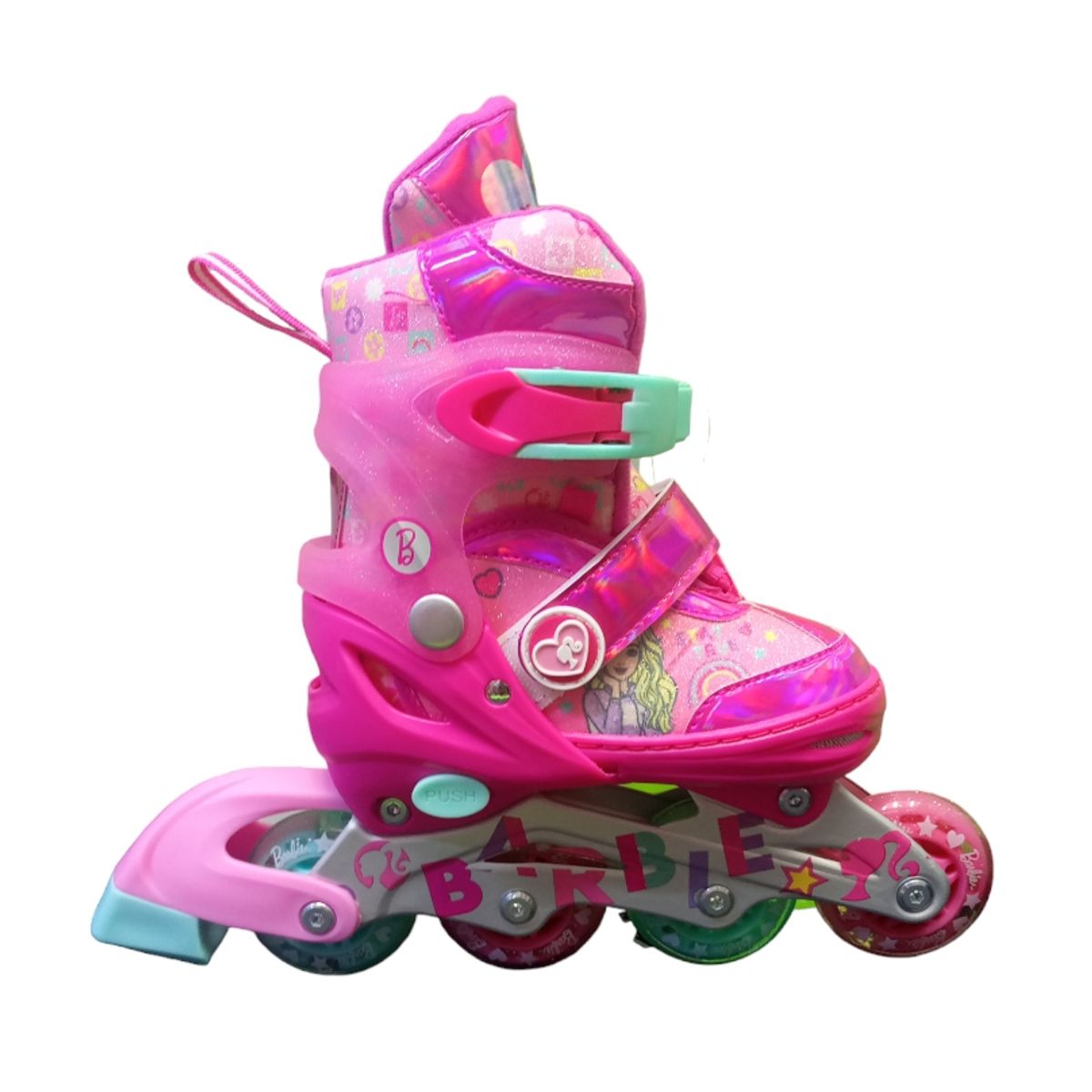 BARBIE - PATIN EN LINEA BARBIE MATTEL TALLA M 35-38