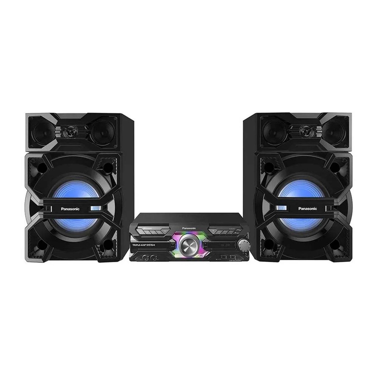 PANASONIC - Minicomponente Panasonic SC-MAX3600PU 2400Watts Nuevo Modelo - Negro