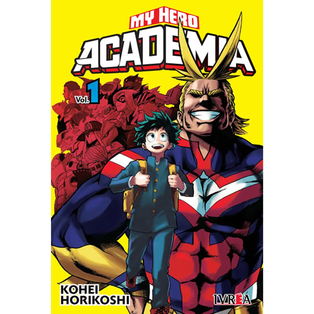 IVREA - Manga My Hero Academia Tomo 01 - Ivrea Manga