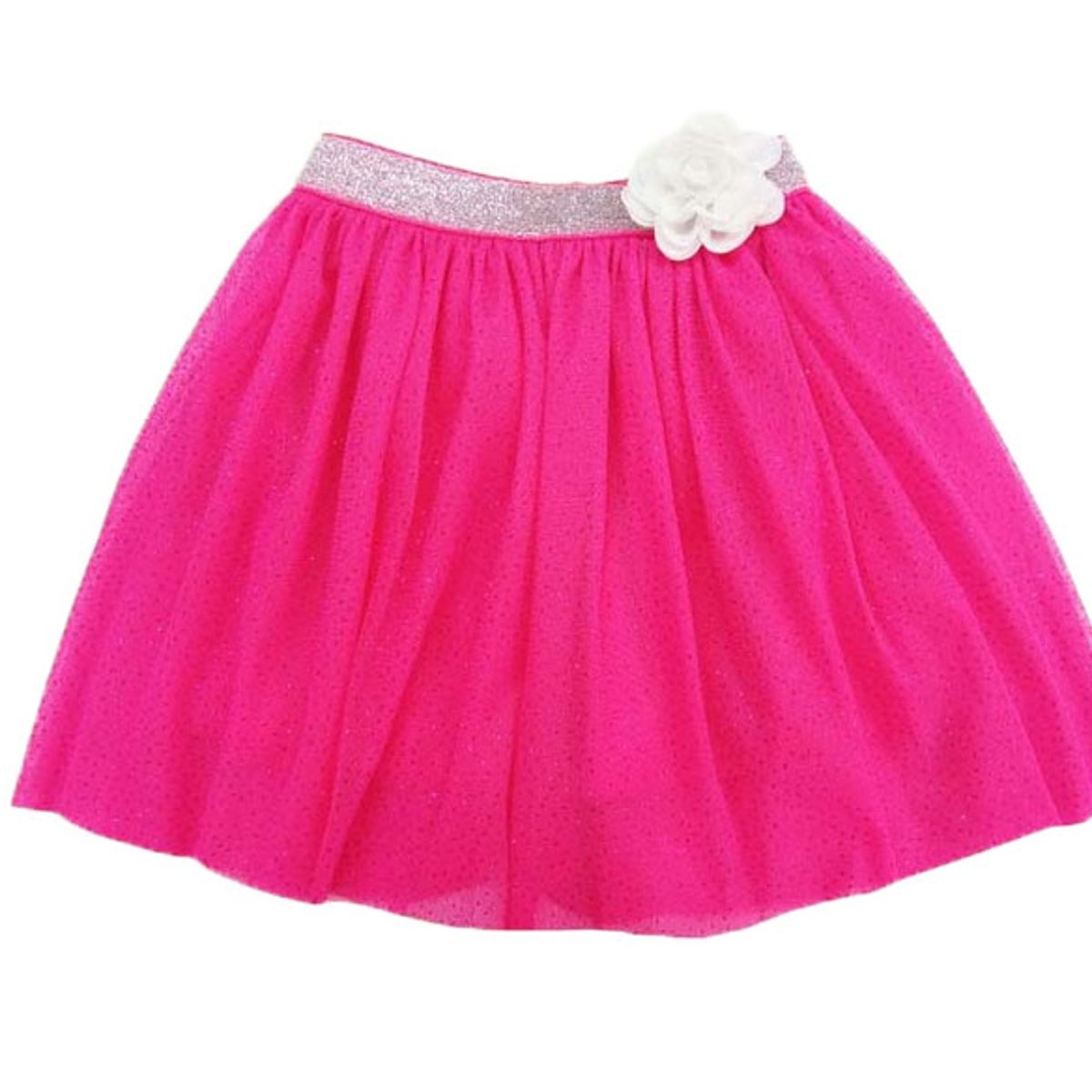 GENERICO - Falda FUCSIA Para bebé y Niña Escarchada