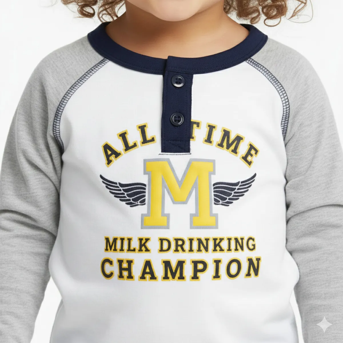 GENERICO - Polo Mangalarga Universitaria Para Bebe All Time Blanco de Algodón Pima